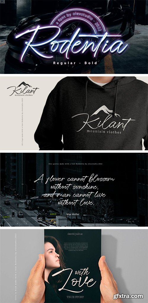 Rodentia Font Family Rodentia Font Family