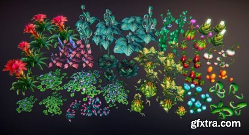Unreal Engine Marketplace - Fantasy plants (4.2x)