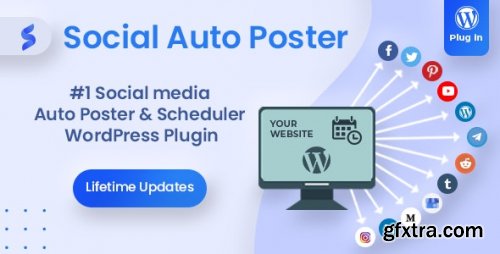 Codecanyon - Social Auto Poster - Scheduler & Marketing Plugin For WordPress v5.1.1 - 5754169 - Nulled