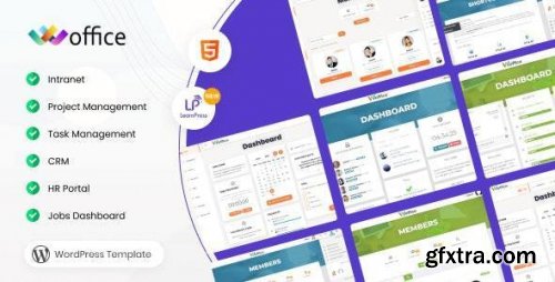 Themeforest - Woffice - Intranet, Extranet and Project Management WordPress Theme v5.0.6 - 11671924 - Nulled