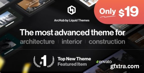 Themeforest - ArcHub - Architecture and Interior Design WordPress Theme v1.1.4 - 37523798 - Nulled