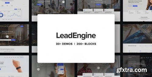 Themeforest - LeadEngine - Multi-Purpose WordPress Theme with Page Builder v4.0 - 21514338 - Nulled