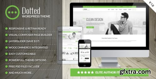 Themeforest - Dotted - Corporate Multipurpose WordPress Theme v1.1.3 - 18442414 - Nulled