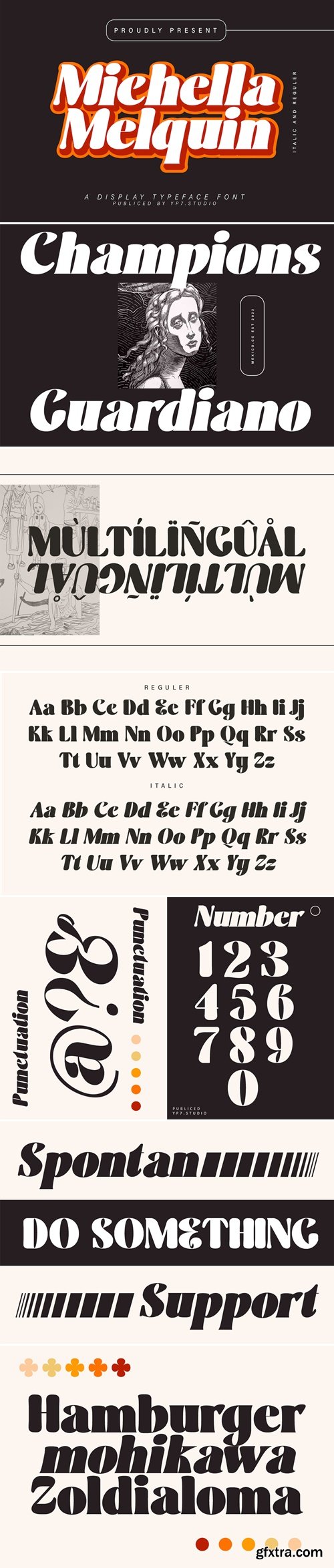 Modern Retro Display Font