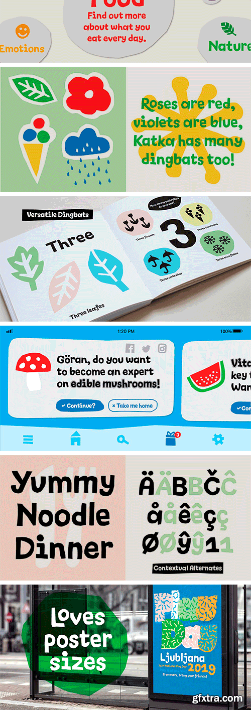 Katka Font Family Katka Font Family