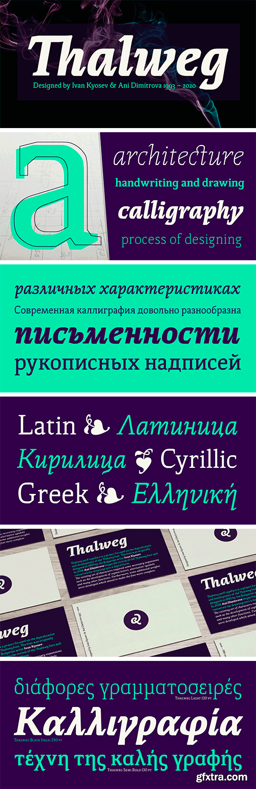 Thalweg Font Family Thalweg Font Family