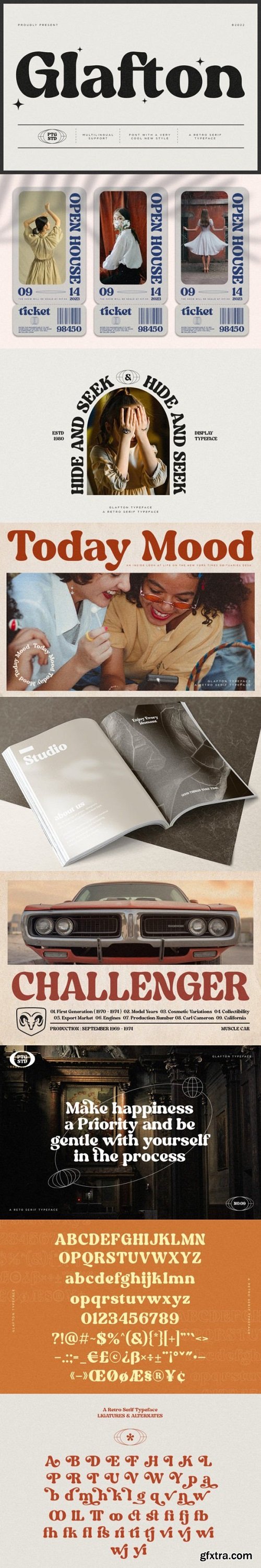 Glafton Font GFxtra