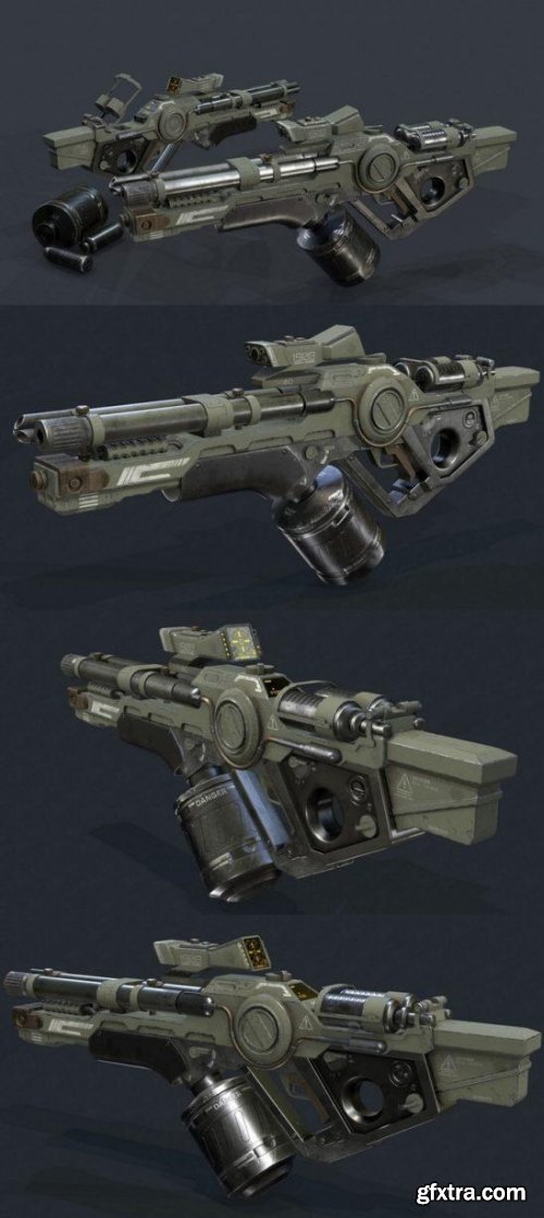 SciFI Rifle Concept