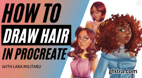  How to Draw Hair in Procreate