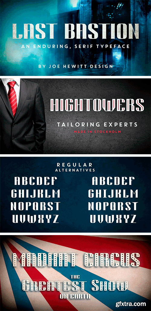 Last Bastion Font Family Last Bastion Font Family