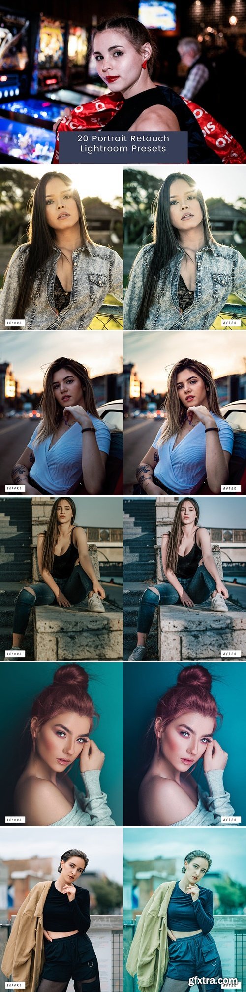 20 Portrait Retouch Lightroom Presets 68CEFKP 20 Portrait Retouch Lightroom Presets 68CEFKP