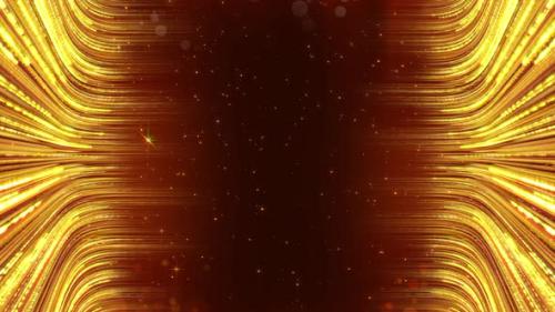 Videohive - Gold Particles Background 3 - 42709821 - 42709821