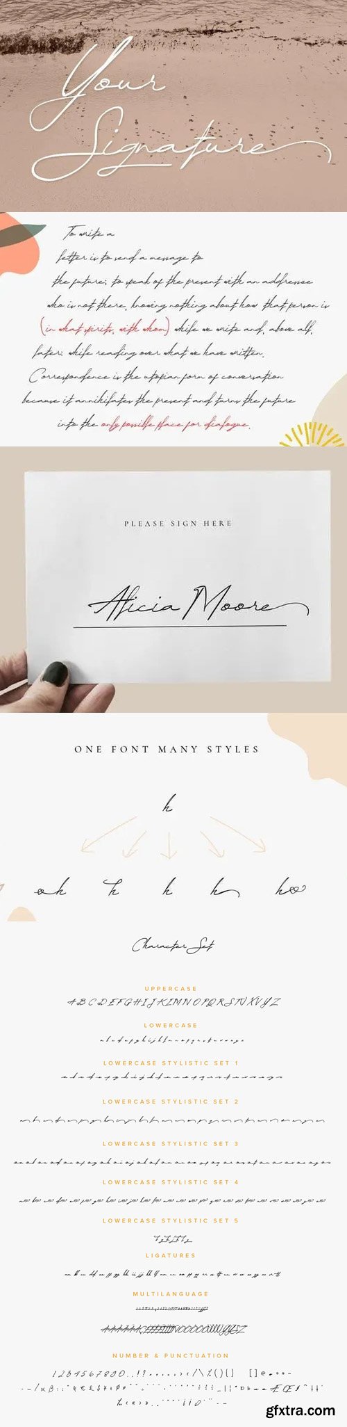 Your Signature - Handwritten Signature Font Your Signature - Handwritten Signature Font