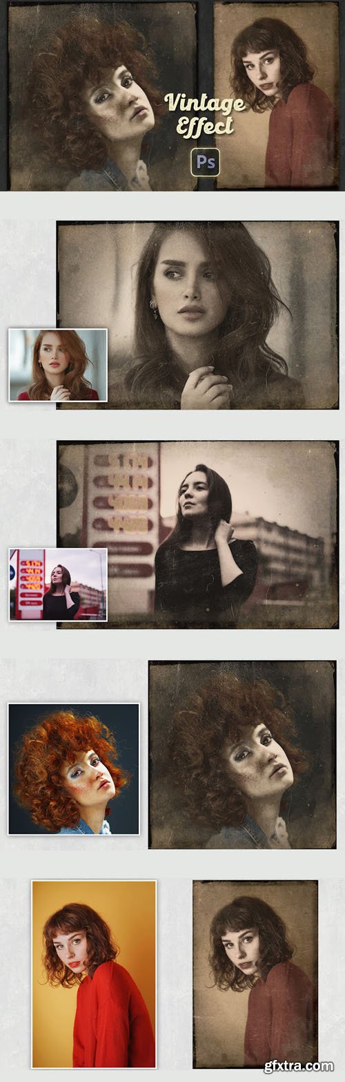 Special Vintage Photo Effect for Photoshop Special Vintage Photo Effect for Photoshop