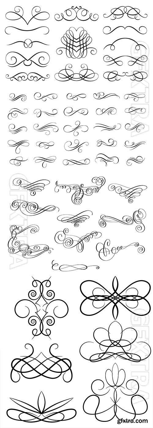 Vector set graphic elements for design vector illustration Vector set graphic elements for design vector illustration