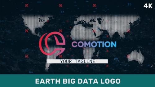 MotionArray - Earth Big Data Logo - 1129390
