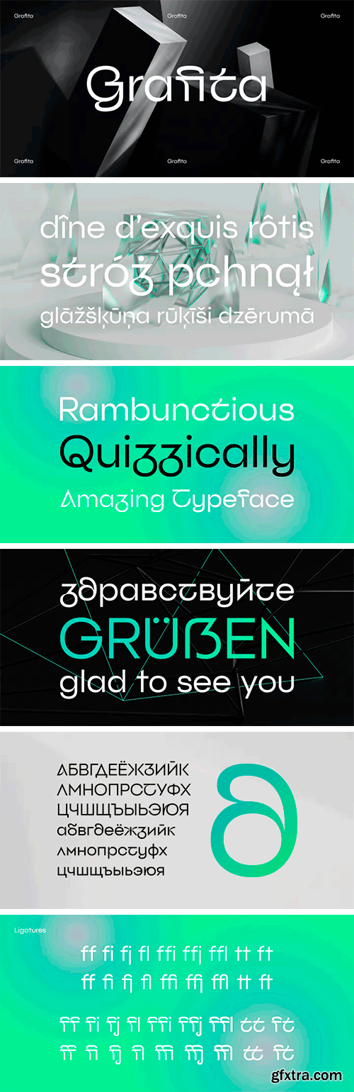 Grafita Font Family Grafita Font Family