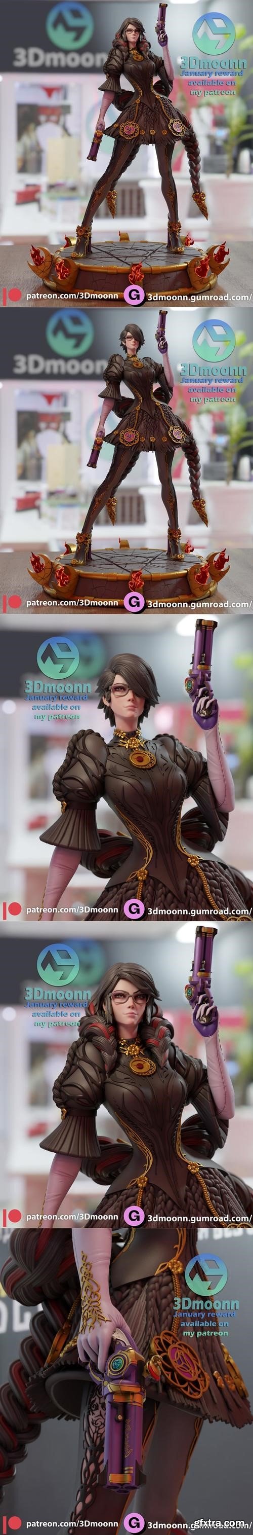 Bayonetta - 3Dmoonn &ndash; 3D Print