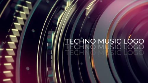 MotionArray - Techno Music Logo - 1152089