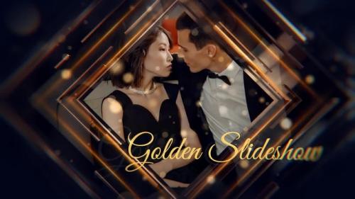 MotionArray - Golden Slideshow - 1165978