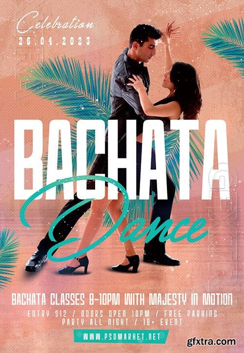 Psd bachata flyer design Psd bachata flyer design
