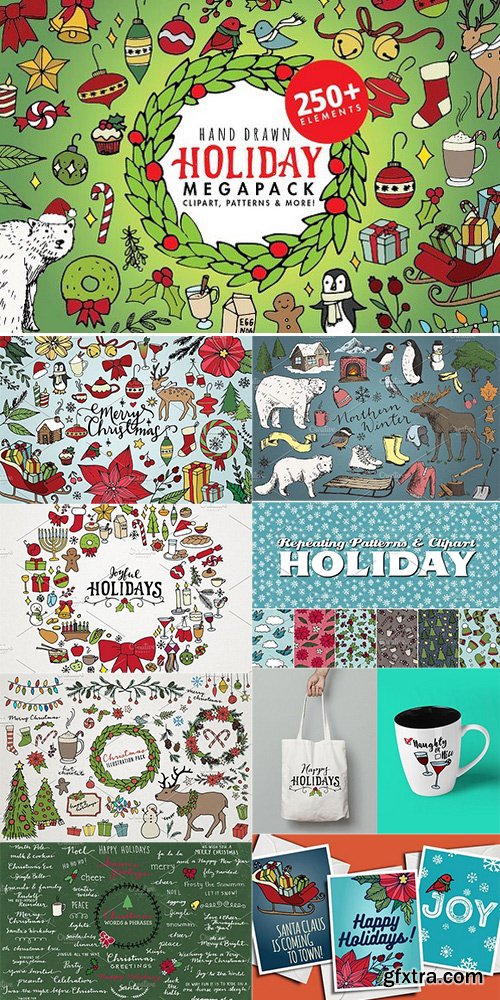 HUGE Holiday and Christmas MEGAPACK