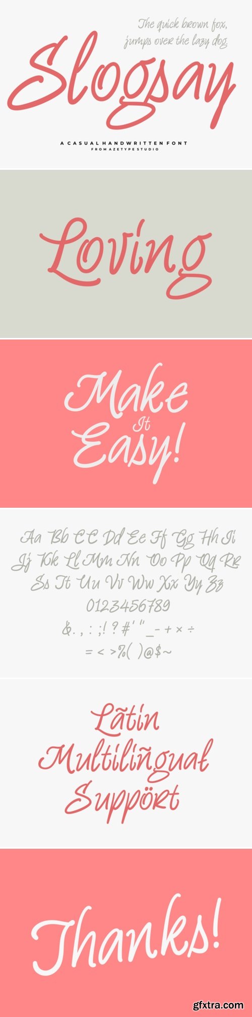 Az Slogsay Font