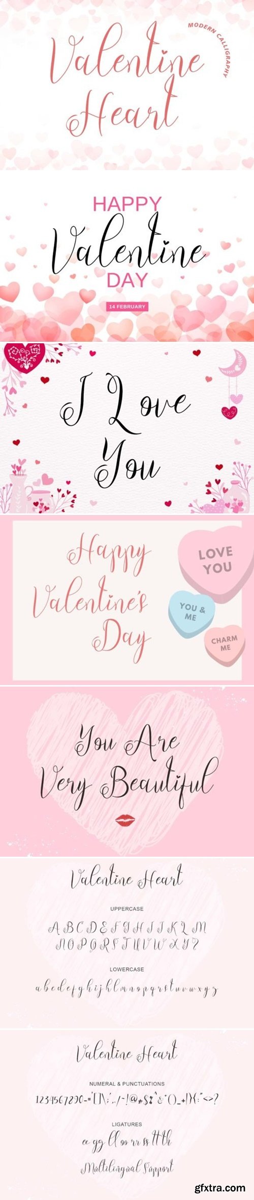 Valentine Heart Font