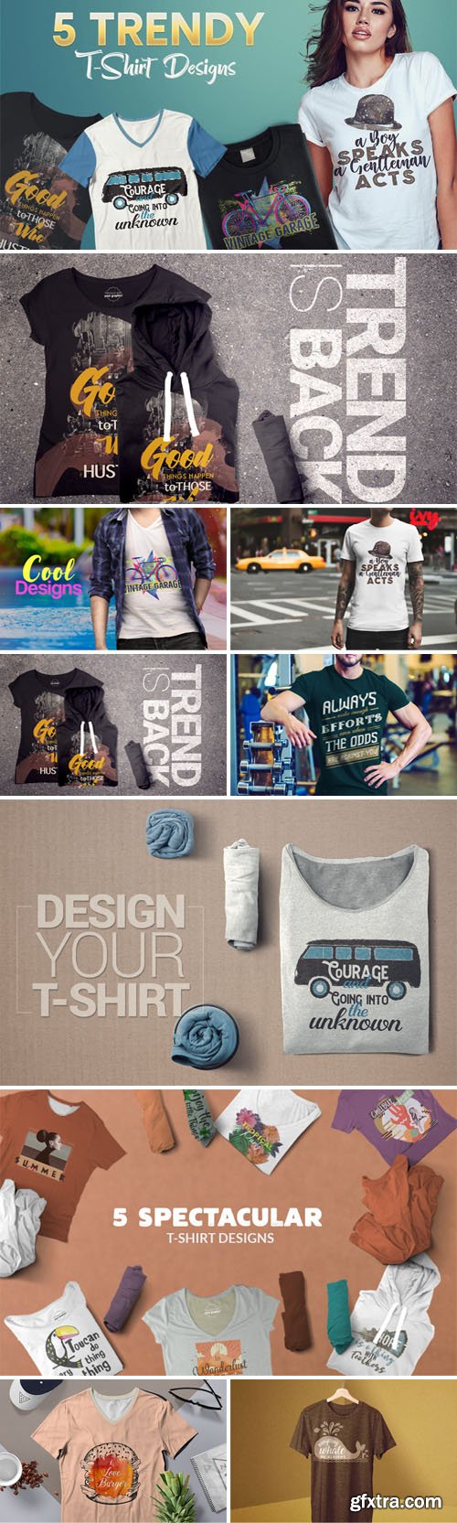10 Spectacular T-Shirt Designs Templates 10 Spectacular T-Shirt Designs Templates