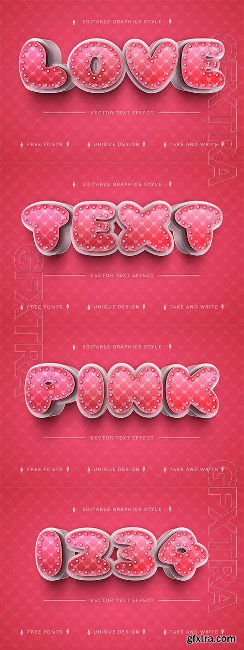Big Love - editable text effect, font style Big Love - editable text effect, font style