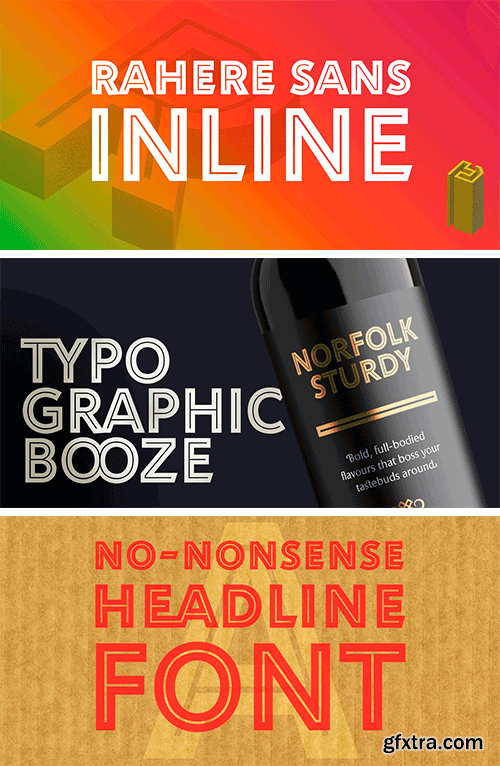 Rahere Sans Inline Font Rahere Sans Inline Font