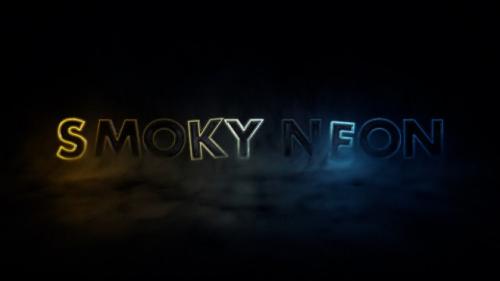 MotionArray - Smoky Neon & Lightning Titles - 1320302