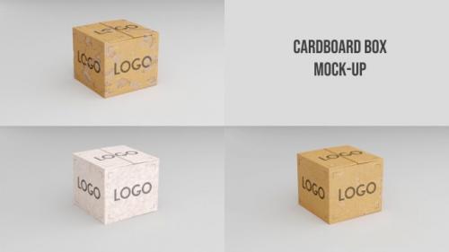 MotionArray - Cardboard Box Mock-up - 1341456
