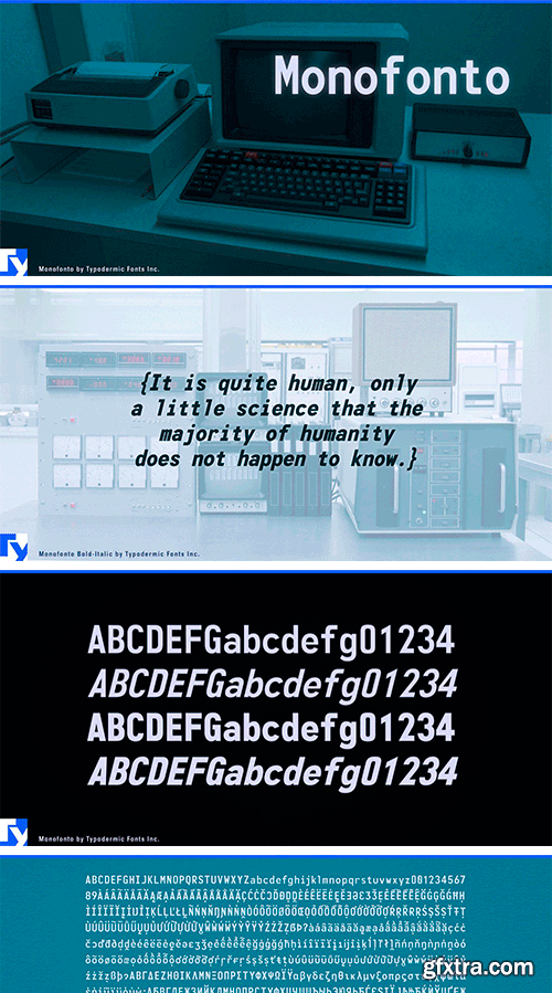 Monofonto Font Family Monofonto Font Family