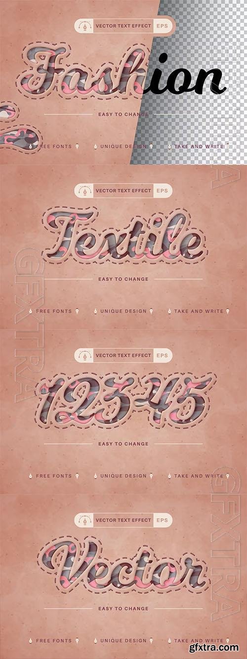Fashion - editable text effect, font style Fashion - editable text effect, font style