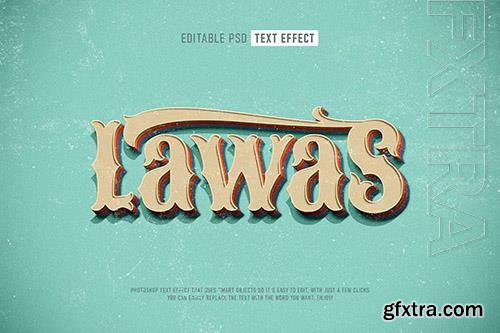 Retro Style Text Effect Retro Style Text Effect