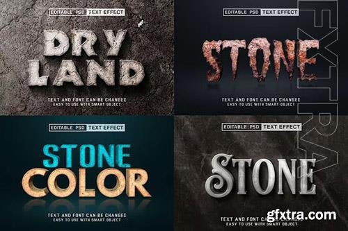 Set of Stone Editable Text Effect Vol 2 Set of Stone Editable Text Effect Vol 2