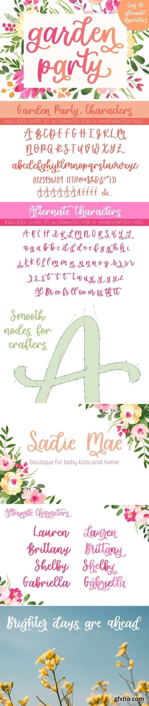 Garden Party Font