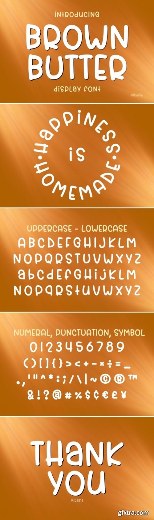 Brown Butter Font