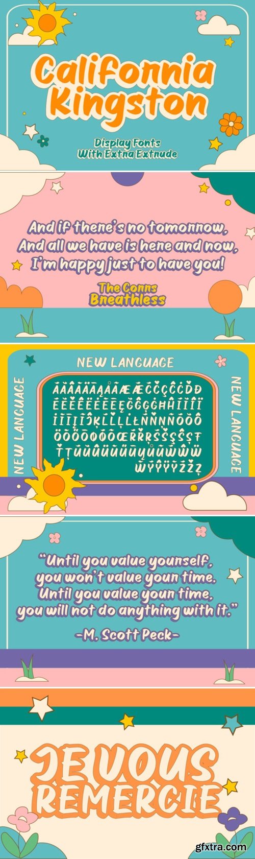 California Kingston Font