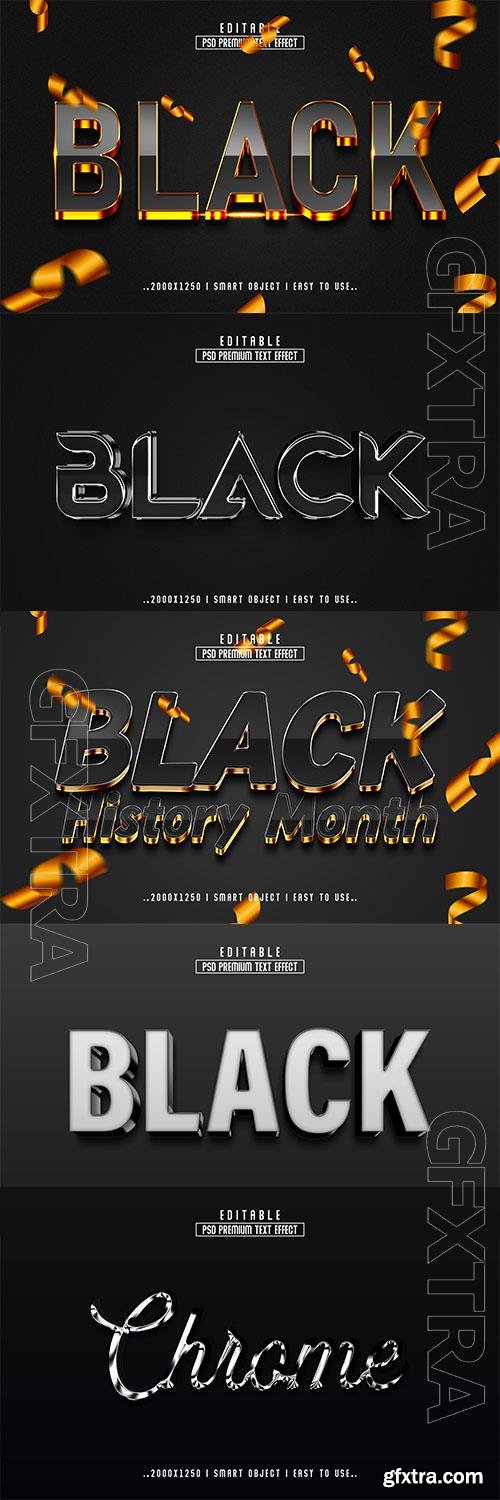 Psd style text effect editable set vol 85 Psd style text effect editable set vol 85