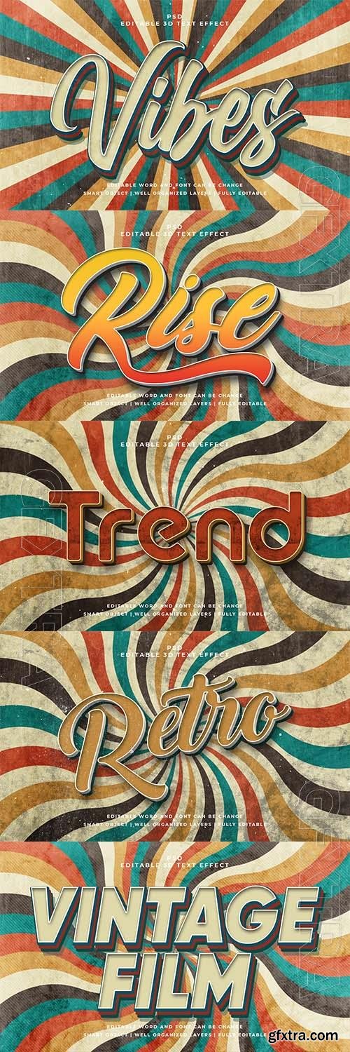 Psd style text effect editable set vol 82 Psd style text effect editable set vol 82