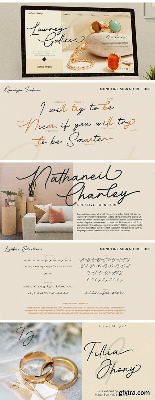 Barethelly Signature Font Barethelly Signature Font