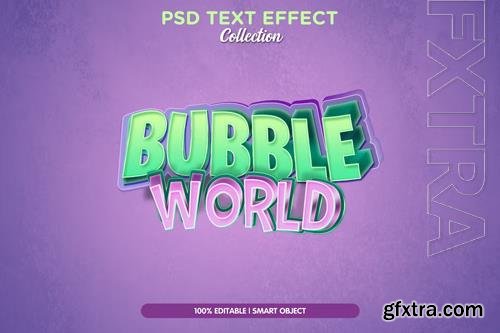 Bubble text psd effect Bubble text psd effect