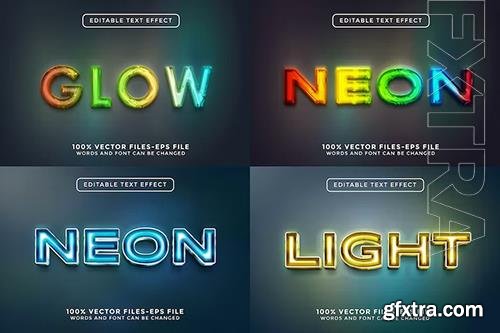Neon Editable Text Effect Neon Editable Text Effect