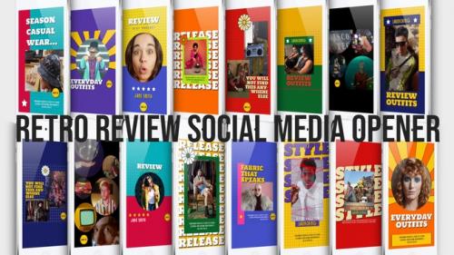 MotionArray - 16 Retro Review Social Media Opener - 1021585