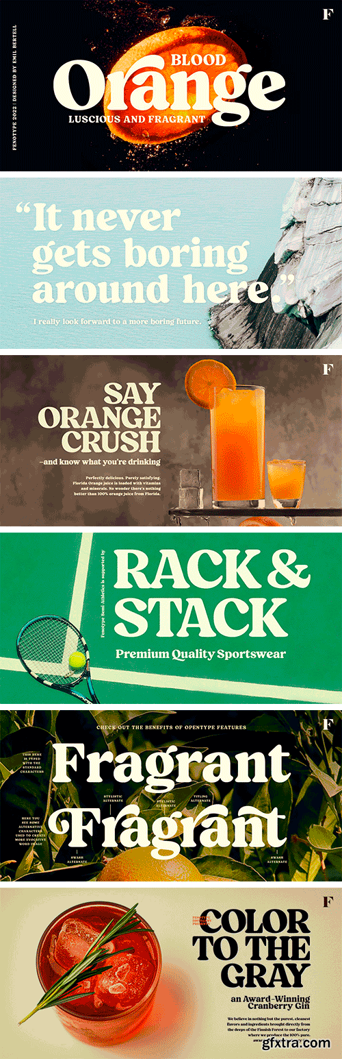 Blood Orange Font Blood Orange Font