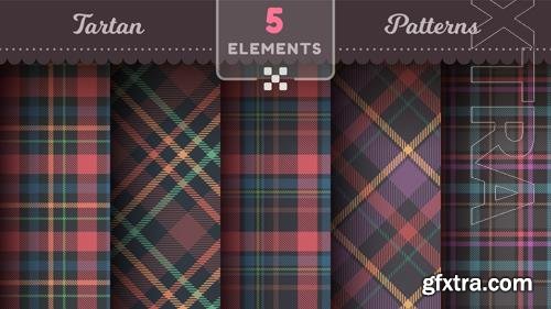 Vector tartan seamless pattern merry christmas texture checkered scottish fabric