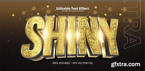 Vector shiny editable text effect in modern trend style Vector shiny editable text effect in modern trend style
