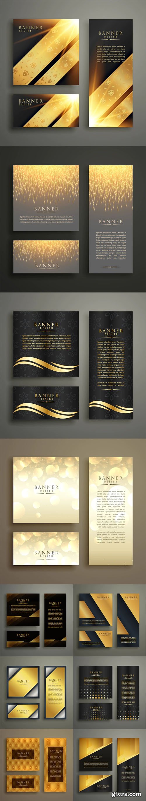 Luxury Banners - 30 Vector Banners Design Templates Luxury Banners - 30 Vector Banners Design Templates
